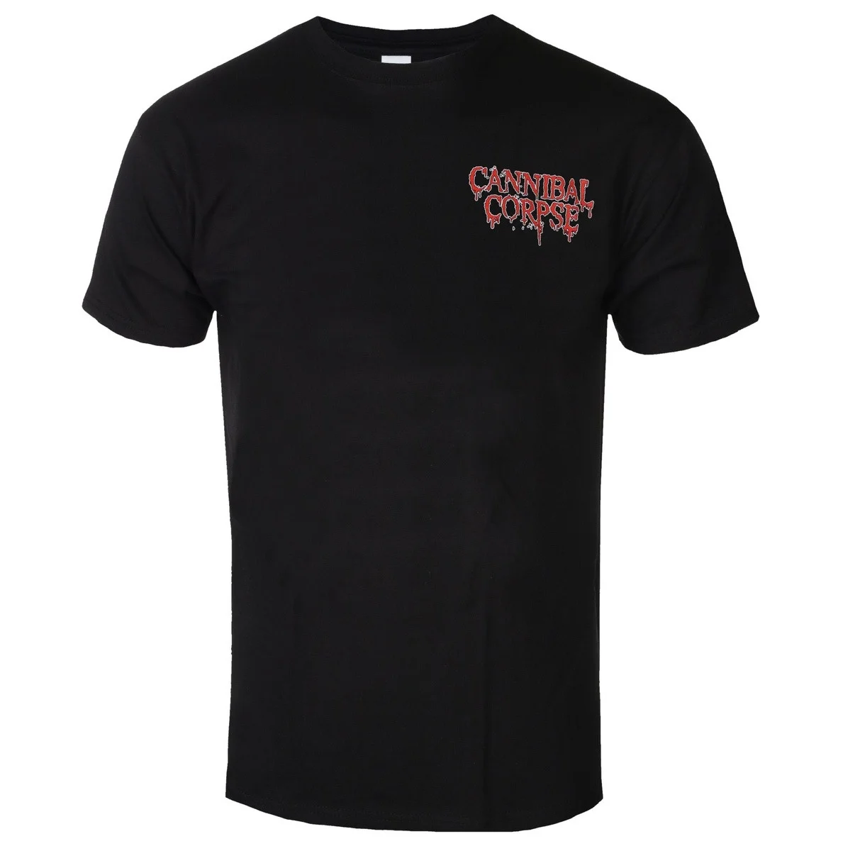 Cannibal Corpse Death‑metal Band Double‑sided Graphic Short Sleeve Top Men Women Drip‑effect Chest Logo Zombie