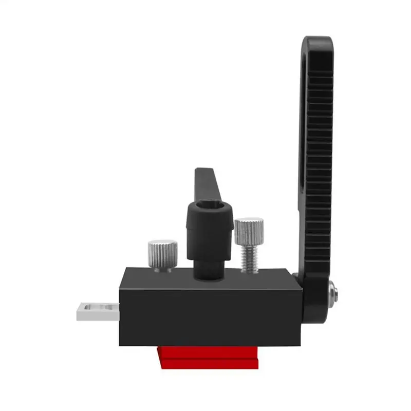 YLS-2X Miter T Track Stop For Woodworking Type 75 Aluminium Alloy Manual Adjustable Miter Stop Block Woodworking Limiter B