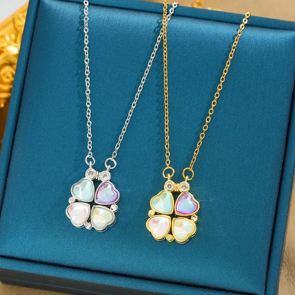 

The latest high-end summer fashion light luxury titanium steel necklace of 2025 will never fade
