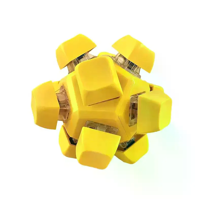 Speciaal 12-toetsen knipperend anti-angst toetsenbordbal vingertop drukken beloningsspeelgoed