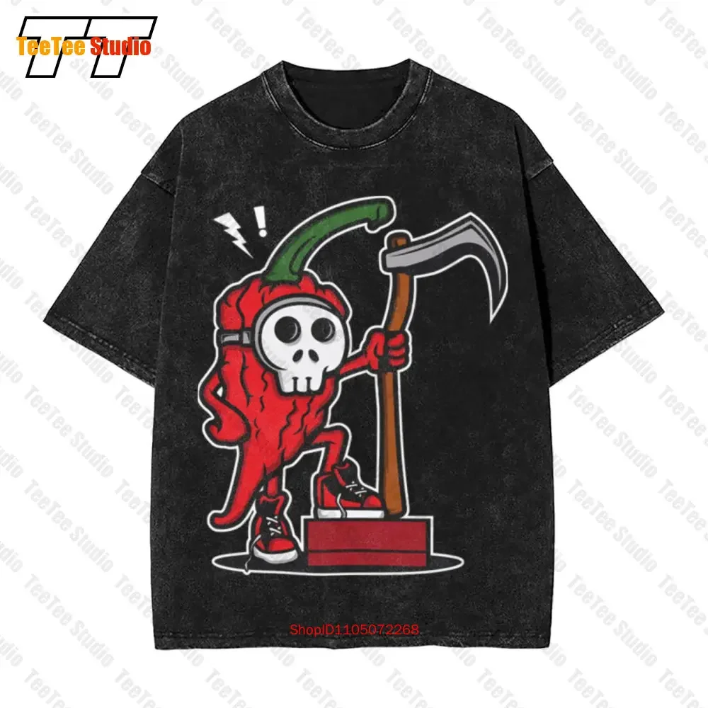 Red Hot Music Rock Band Chilli Pepper Adult Vintage Oversized T-Shirt D7X5
