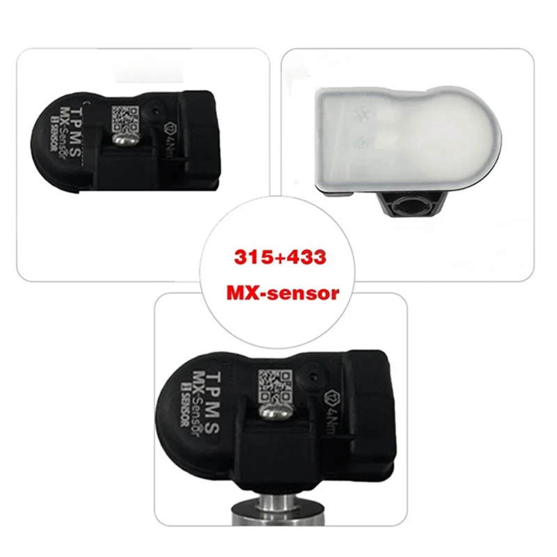 الدقة 4 قطعة برمجة PMS ضغط الإطارات MX-الاستشعار ل Autel TS408 TS508 ITS600 315MHZ + 433Mhz الاستشعار العالمي 2 في 1 Monito