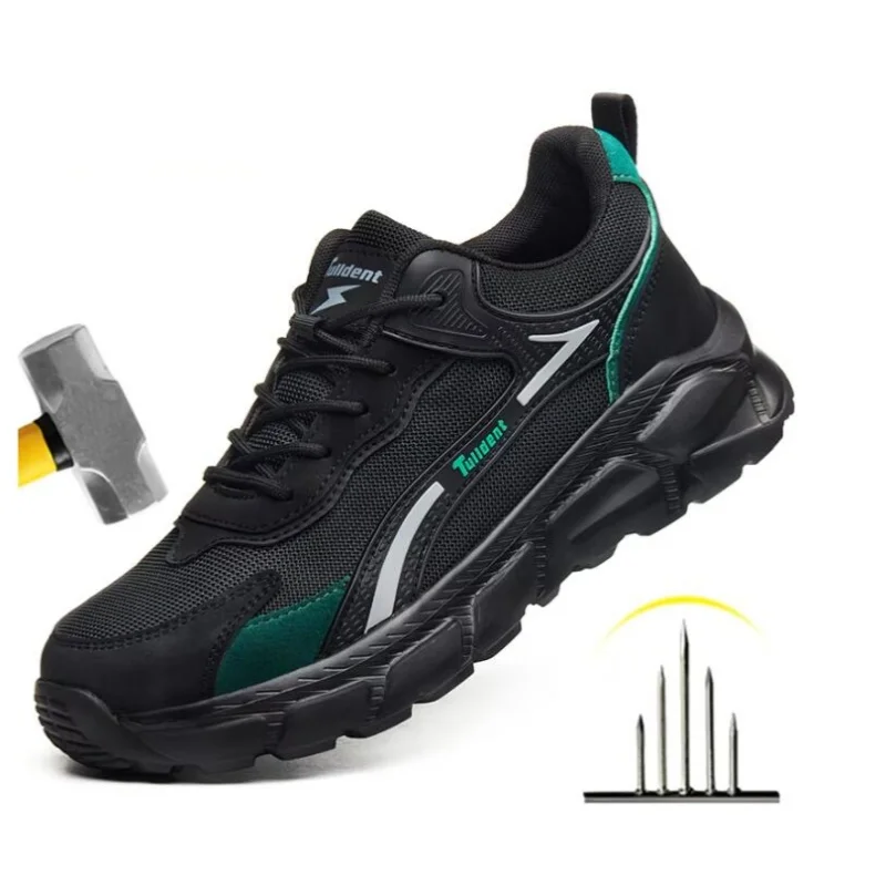 

New safety shoes, puncture resistant work shoes, fashionable safety shoes, men's protective shoes, work boots