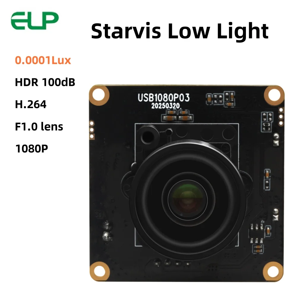 Elp 1080P 30Fps Sta…