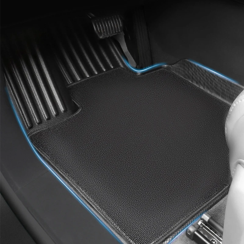 Car Floor Mats For BYD ATTO 3 Trunk Mats Waterproof Non-slip Foot Pad Four Seasons Floor Liner Left Right Rudder Car Accessories