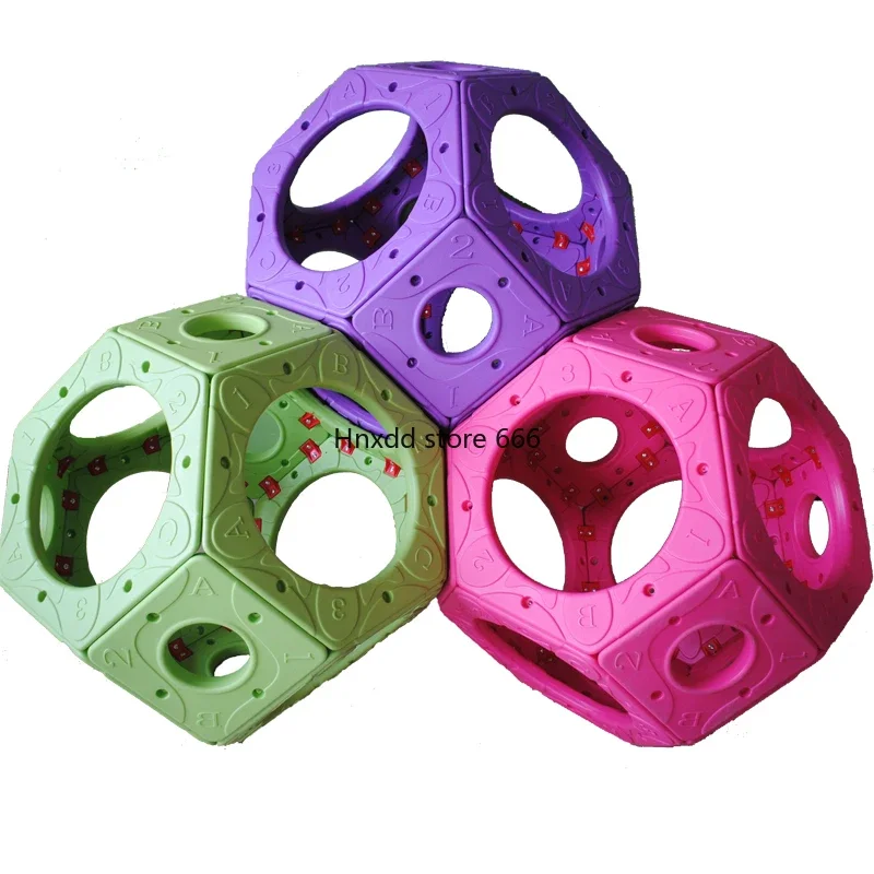 Children's multi-functional maze ball disassembly and assembly variable drilling maze