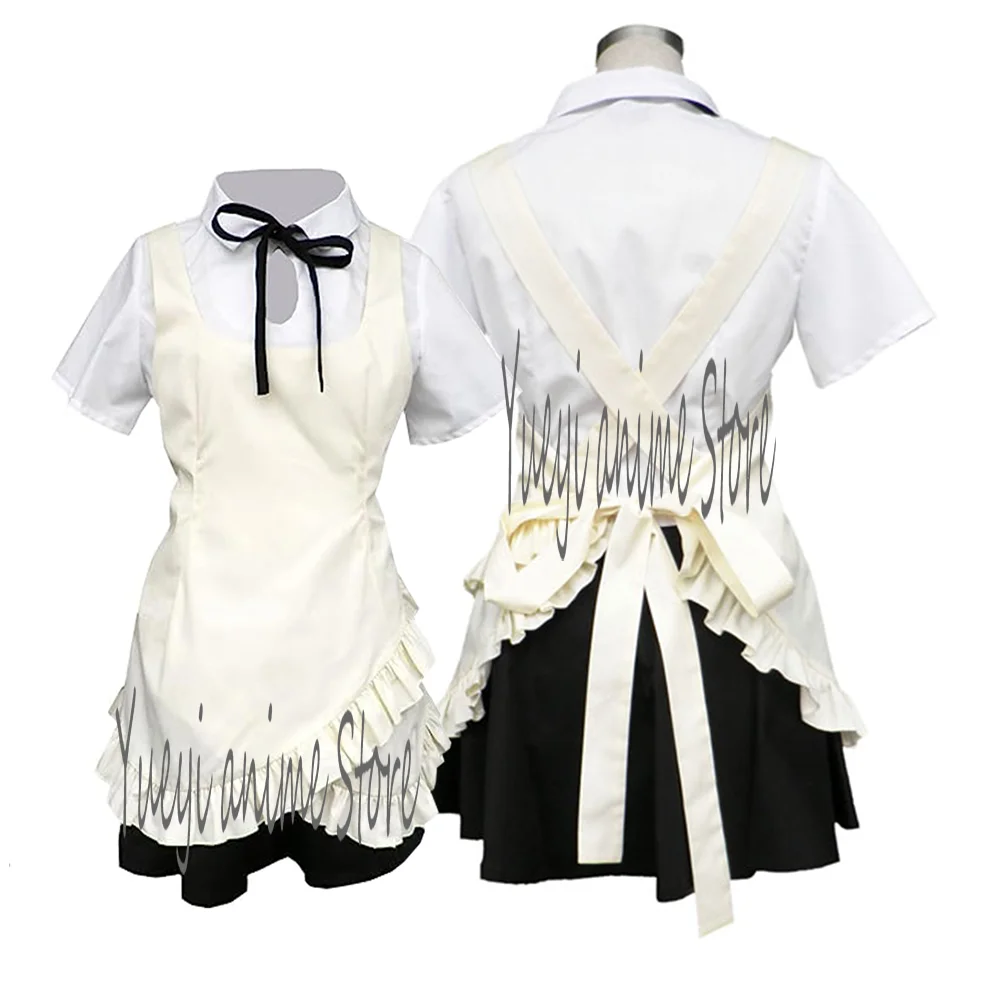 Anime Cosplay Working!! Wagnaria!! Housemaid Lolita Dress Uniform Cos customized