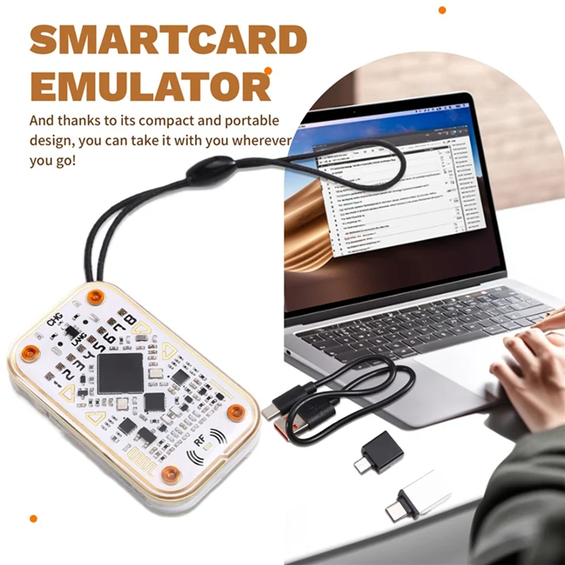 

LBER Portable Chameleon Ultra RFID Smart Chip Reader Plus 3XT5577/CUID/UID Keychain – NFC IC ID Card Decode And Write Capabiliti