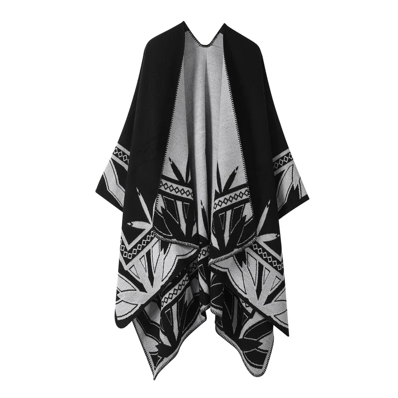 New style travel shawl, a high-end cape scarf for layering