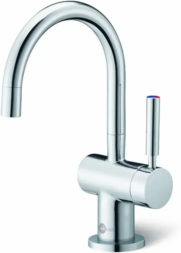 Modern Instant Hot and Cold Water Dispenser Faucet, Chrome, F-HC3300C 9.25 x 3.60 x 5.25 inches