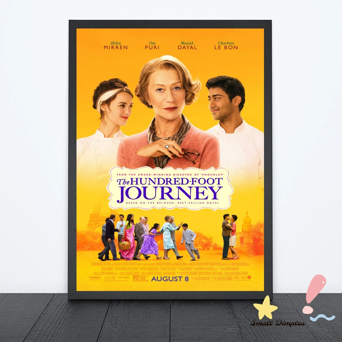 The Hundred-Foot Journey Movie Poster Canvas Art Print Home Decoration Wall Painting ( No Frame )
