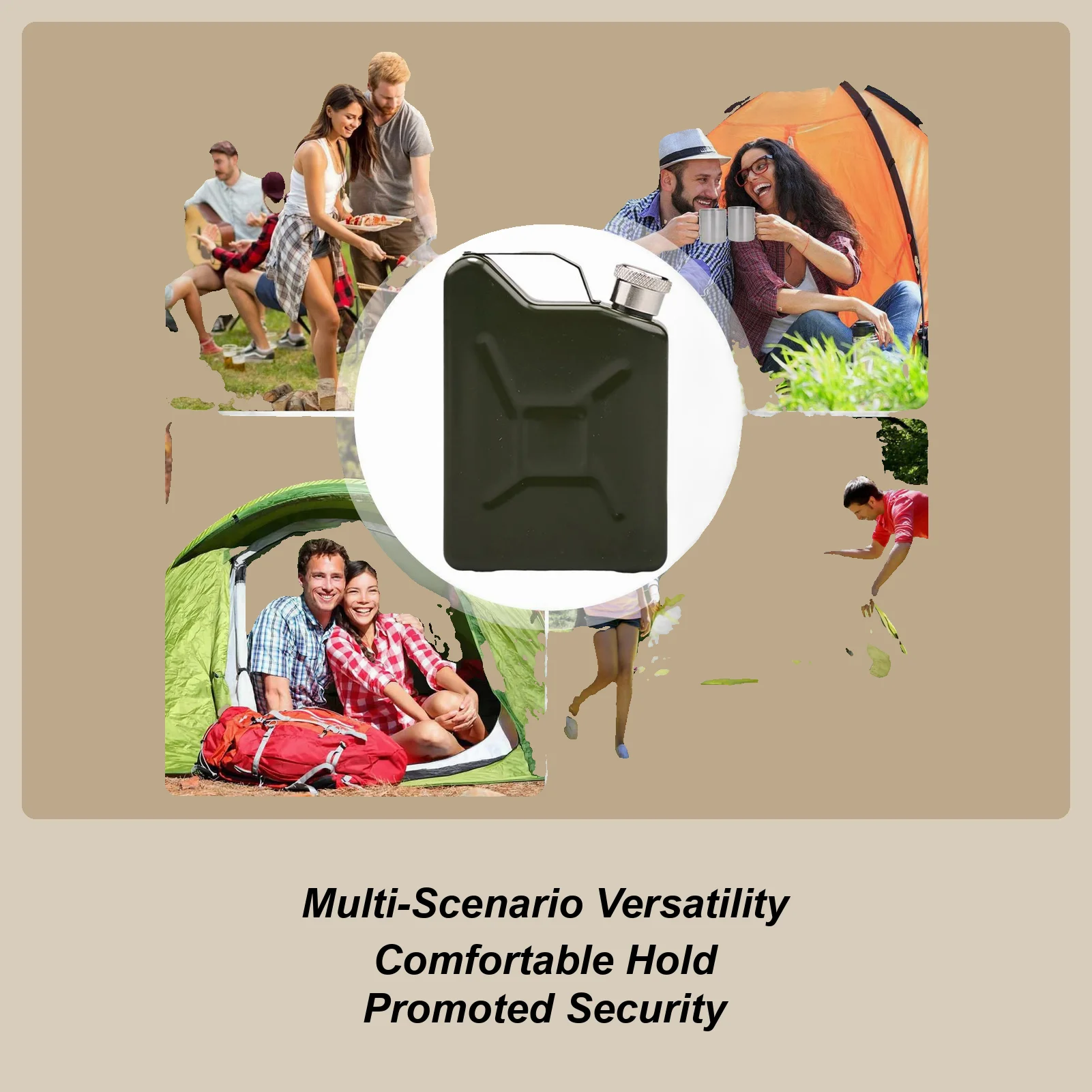 

Flasks For Liquor Whiskey Flask Leak-Proof 150ML Stainless Wine Container For Trekking Outdoor Daily Adventure Women Travel Gym