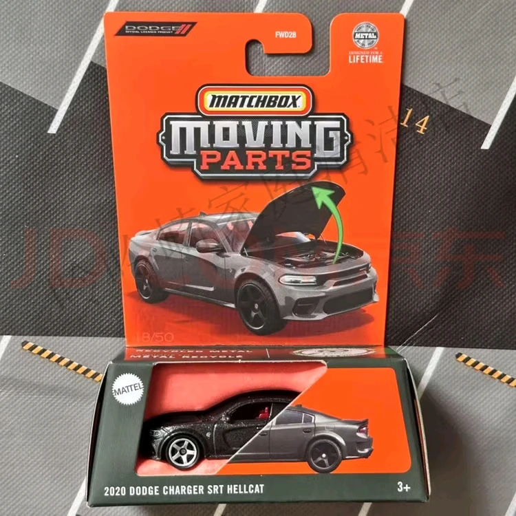 Originale 2025C Matchbox Auto 1/64 Giocattoli Ragazzi Jeep Wrangler Rubicon Dodge Charger Srt Hellcat Diecast Modello di Veicolo Collezione Regalo