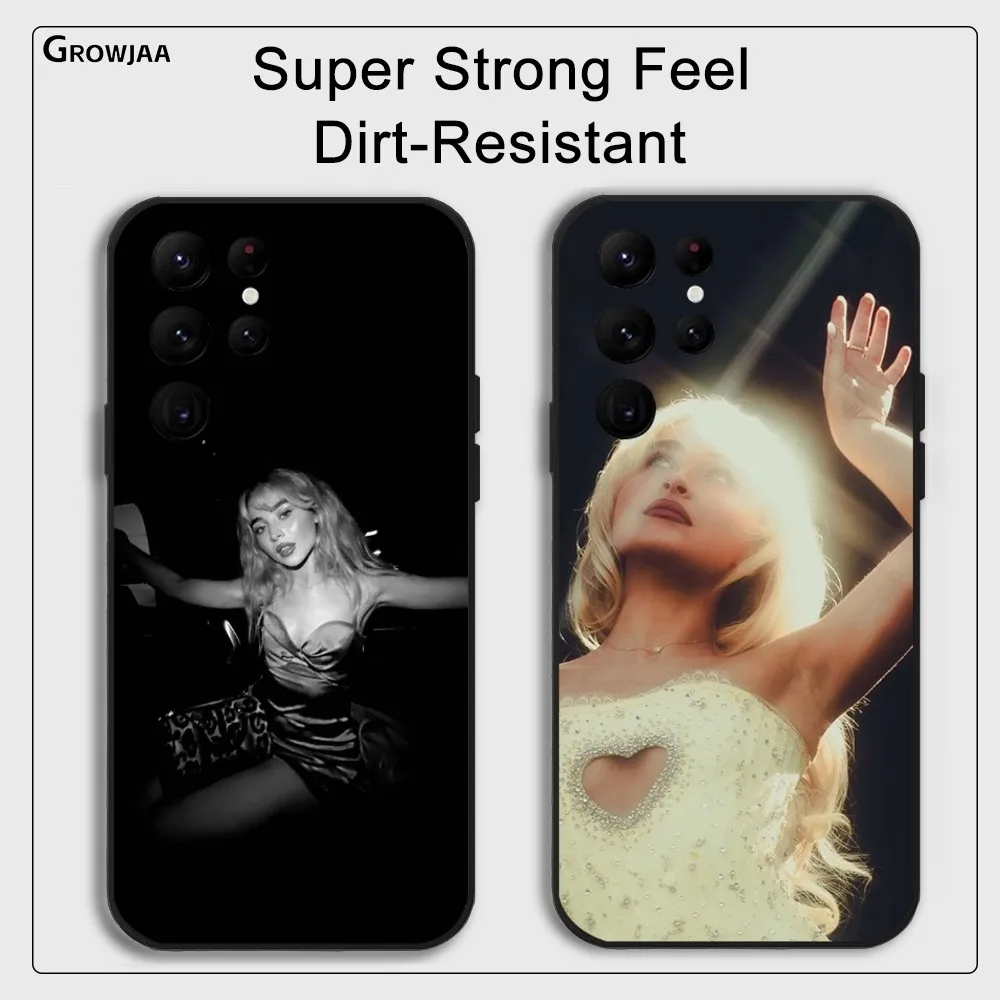 

Sabrina Carpenter Short n Sweet Phone Case for Samsung Galaxy S24 Ultra S22 S23 Ultra S21 S20 5G Protective Silicone TPU Funda