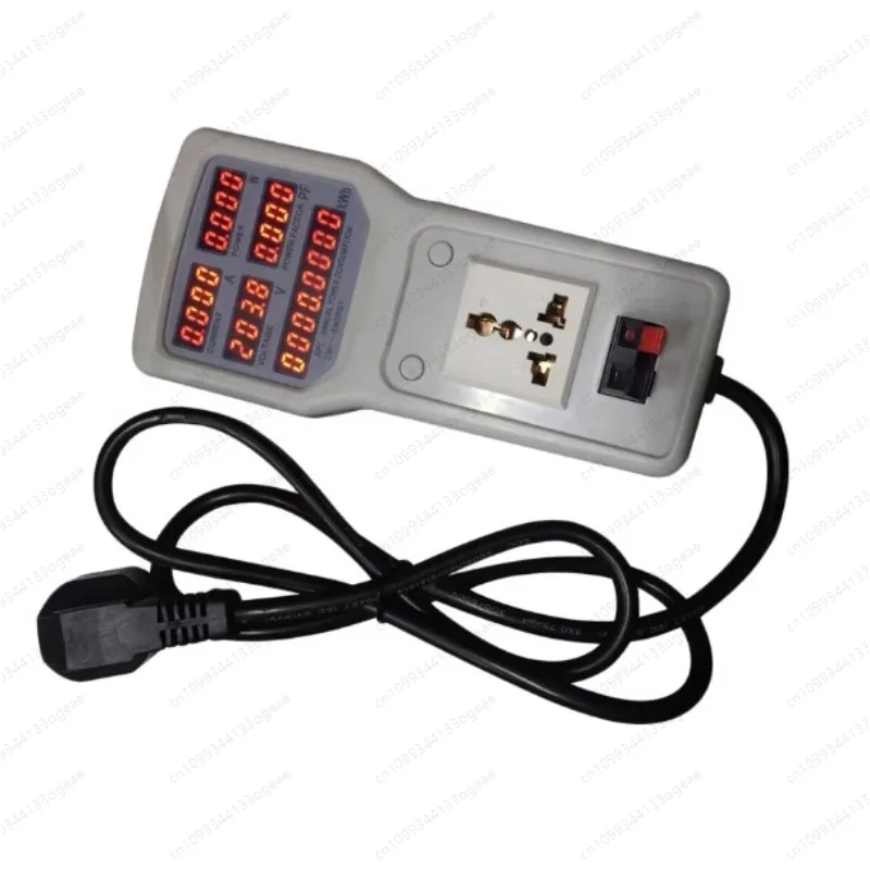 

HP-9800 Handheld Power Meter Power Analyzer LED Metering Socket Measurable Current-voltage Power Factor