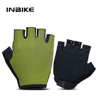 INBIKE Half Finger Cycling Gloves Summer Unisex Professional MTB Shock Absorbing Lightweight Sweat Wicking Bike Accessories