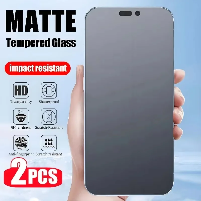 Matte Screen Protector For Samsung A56 5g A16 A55 A54 A26 A17 A36 A07 A53 Tempered Glass For S24 S25 Ultra S21 S23 FE S22 Plus