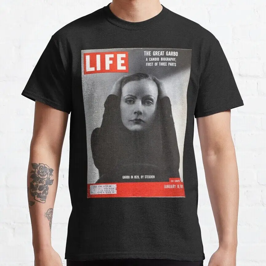 

Life The Great Garbo Classic Retro Vintage T-Shirt, S-5XL