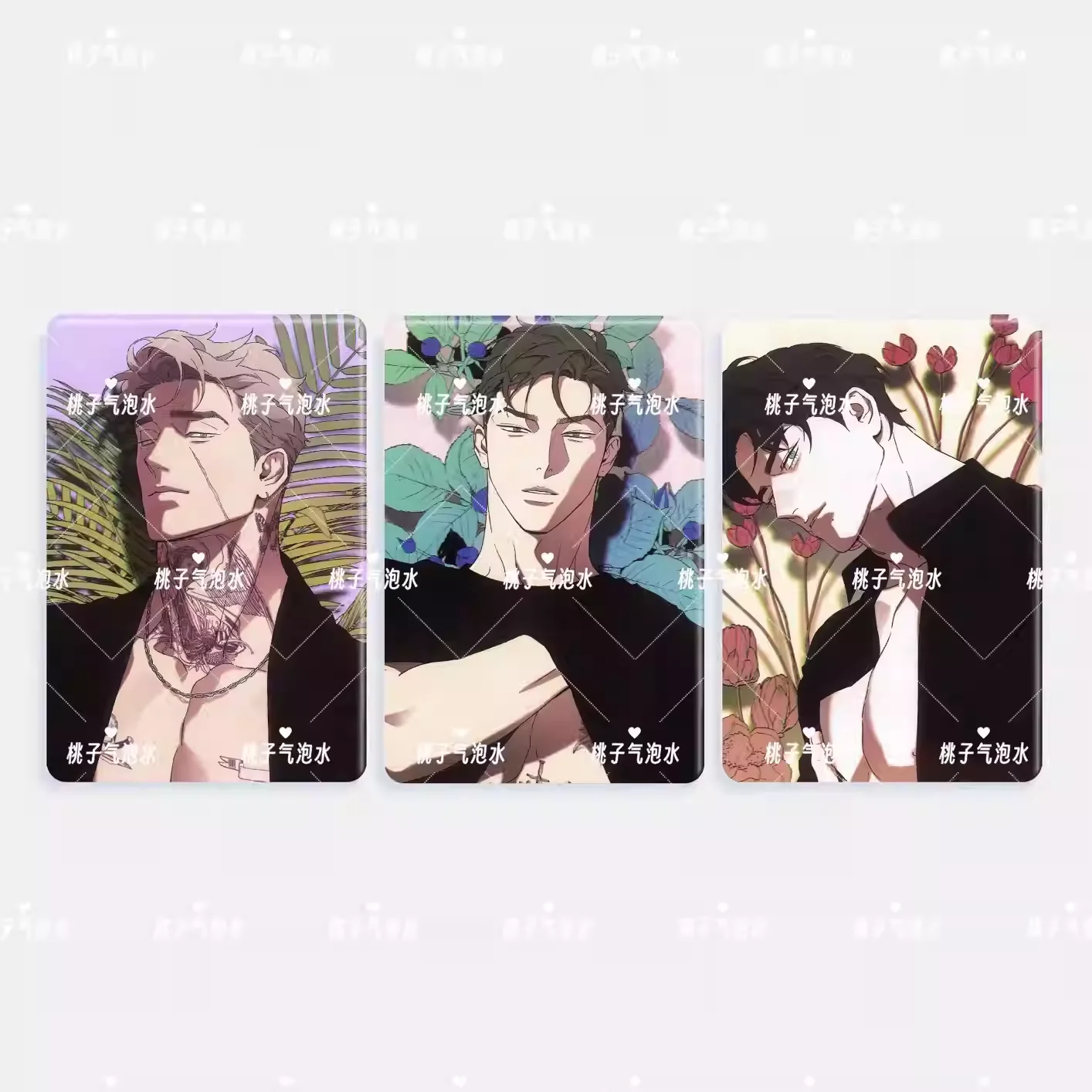 [Not Official Authentic] Korean Manhwa Wetsand TJ IAN 6.5x9.5cm Acrylic Small Cards