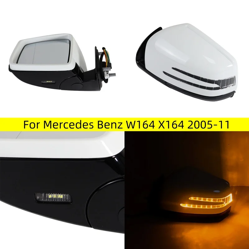 

Pop For Mercedes Benz W164 X164 ML Class GL Class 2005-2011 1668100164 1668100264 Car Rear View Mirror Side Door Mirror Assembly