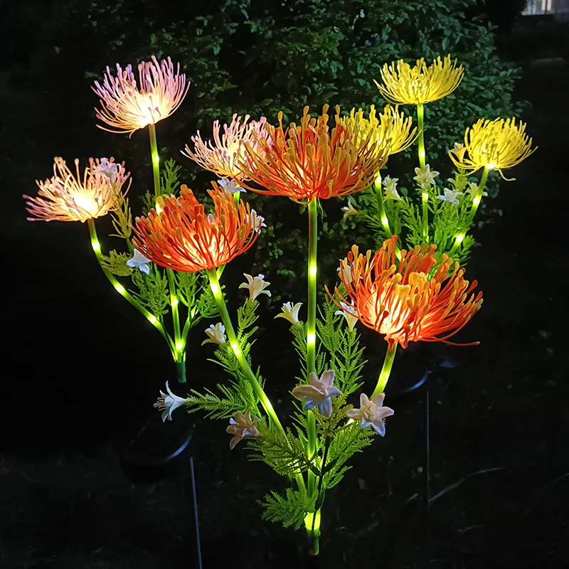 

Solar Powered Garden Lights Outdoor String Light Eternal Flower Solar Lawn Lamp Fairy Lights for Garden Patio Christmas Decor