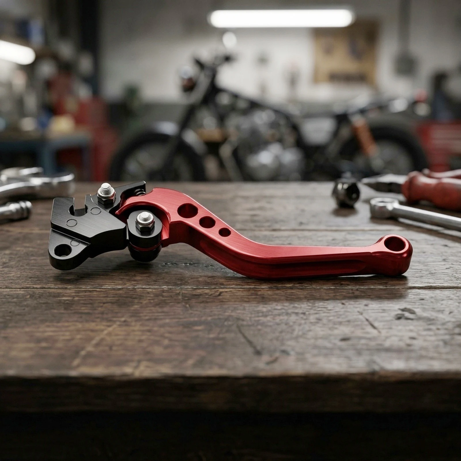 Aluminum Alloy Lever Adjustable Clutch Lever for xtreme Riding Black Easy Installation Enhanced Stability Performance