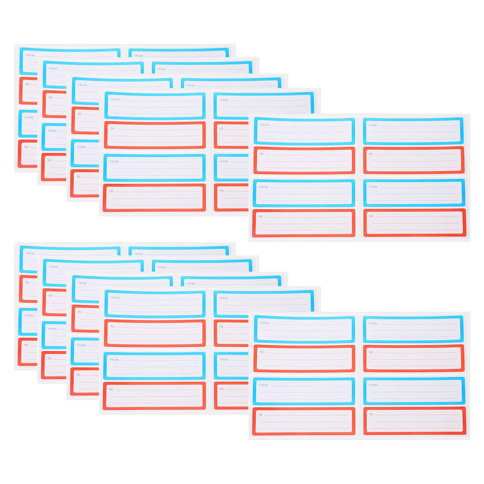 Blank Address Labels Mailing Shipping Office Adhesive Halloween Christmas Blank Label Stickers Blank Labels Stickers 20Pcs - view 6