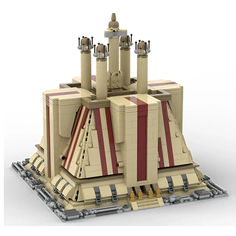 Star Coruscant Tempel Architectuur Stijl MOC Bouwstenen Ultieme Collector Serie Bakstenen Verjaardag DIY Monteer Speelgoed Geschenken