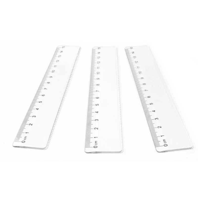 5 PCS 15 20 Multifunzionale sovrano righello plastica Dritta Righe