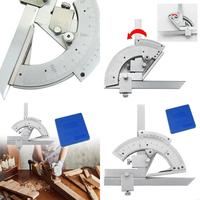 964E Precisions Angles Finder Rulers Tool Vernier Bevel Protractor for Woodworking/Construction 0-320° Angles Measure Rulers