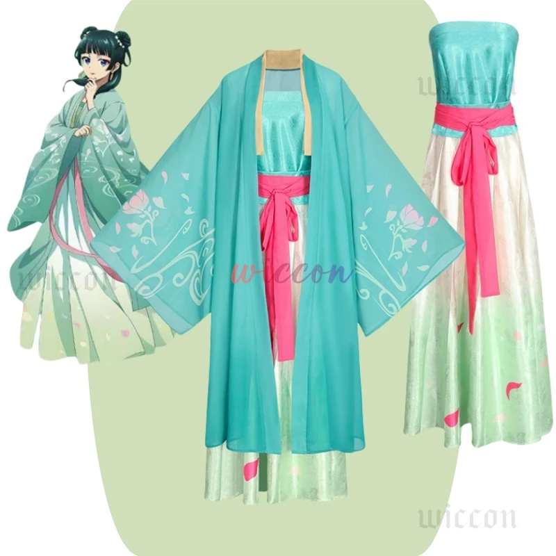 maomao-–-perruque-de-costume-de-cosplay-uniforme-vert-hanfu-ancien-tenue-de-convention-d'halloween