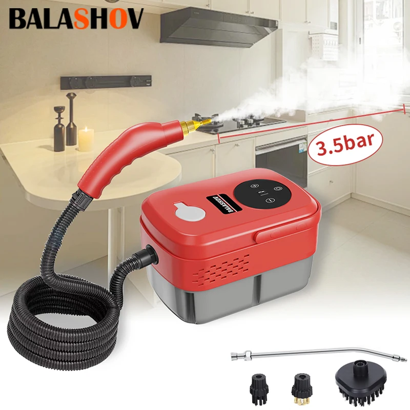 Electric Steam Cleaner High Pressure and High Temperature Handheld Sterilization Steam Cleaner For Home Kitchen Hood Cleaning