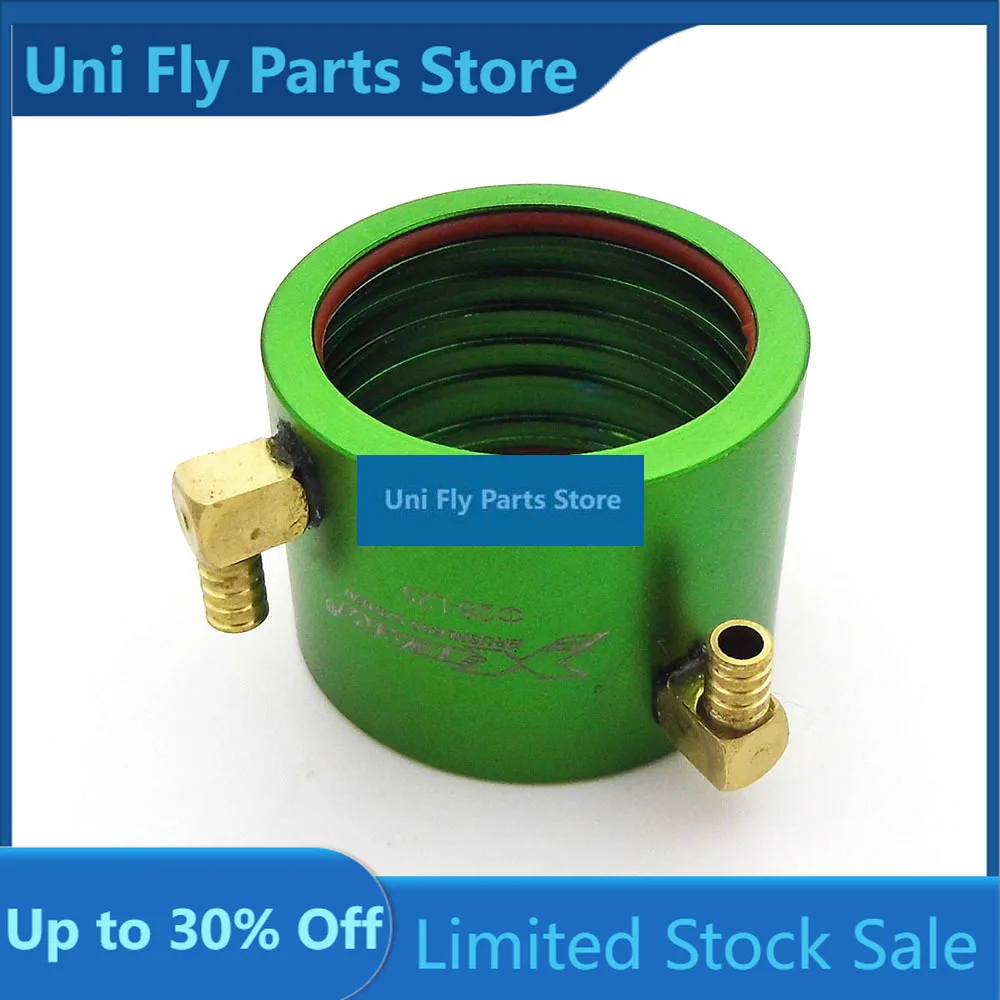 UniFly3-4S 2835 KV3300 4-Poles Brushless Motor 4mm Shaft & Water Cooling Jacket Cooled Cover For RC Boat Jet Marine Yacht