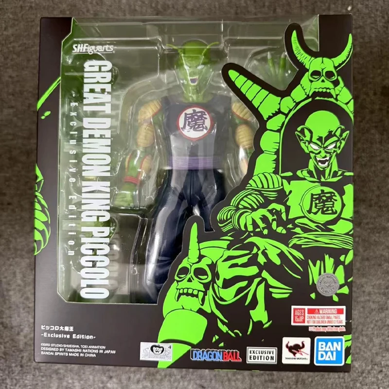 حقيقي SDCC 2025 CJ بانداي S.H.Figuarts العظيم شيطان الملك بيكولو طبعة حصرية عمل نموذج لجسم جامع تمثال لعبة