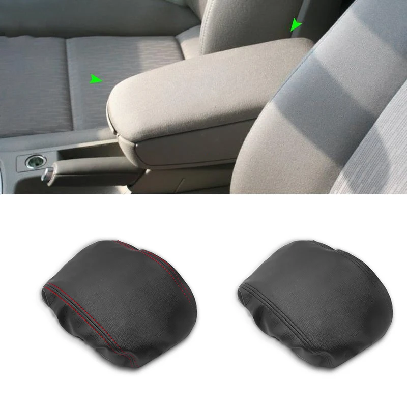 

For Audi A4 2003 2004 2005 2006 2007 2008 Microfiber Leather Car Interior Center Control Armrest Box Protective Cover Trim