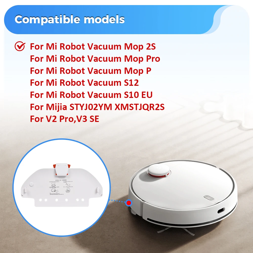 Держатель для швабры для пылесоса Xiaomi P/PRO/Viomi V2 Pro/V3 SE/STYTJ02YM/3C/2S/S10/S12/B106GL тряпка для швабры