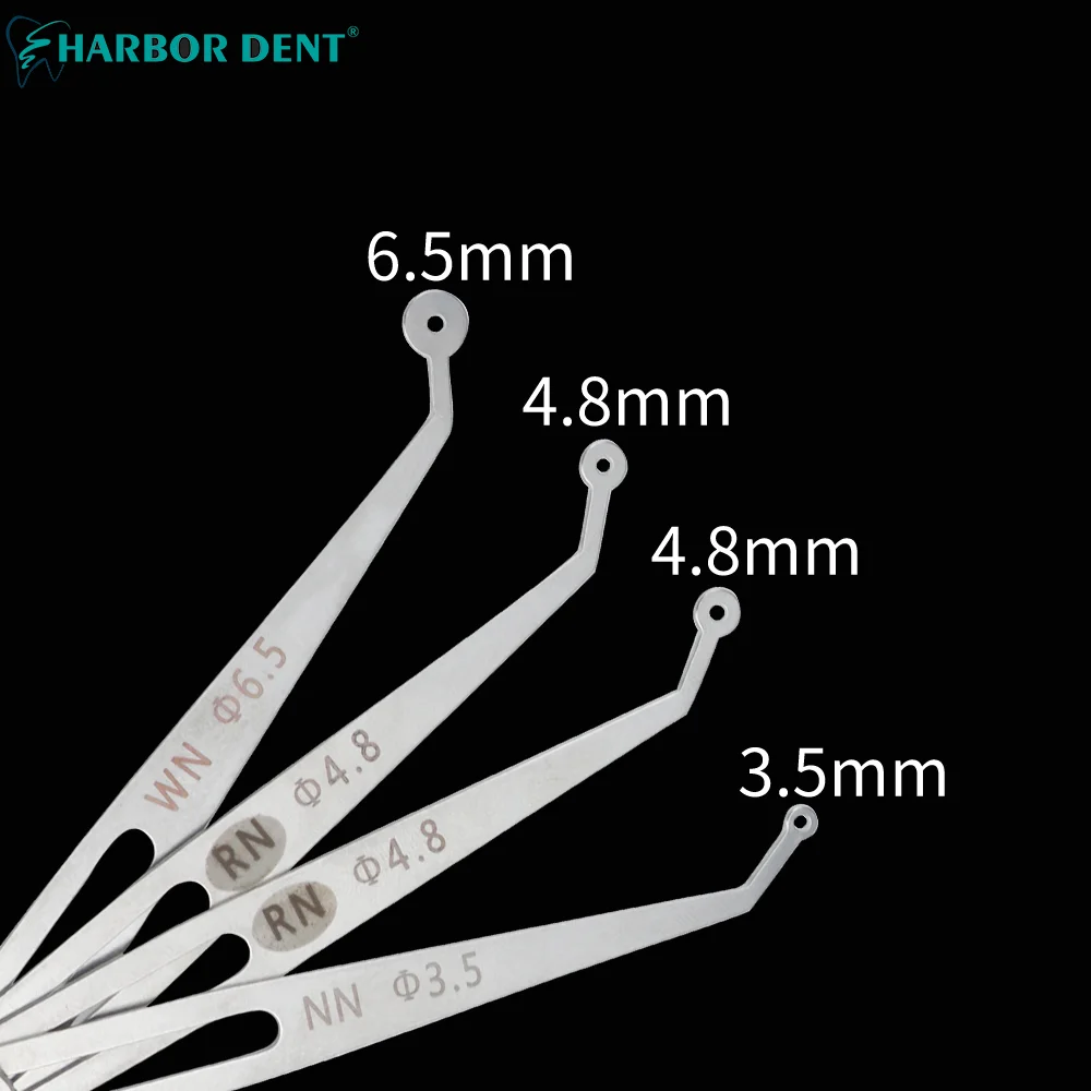 Dental Implant Calipers Adjustable Stainless Steel Positioning Planning Ruler For Implant Measuring Dentistry Locating Guide