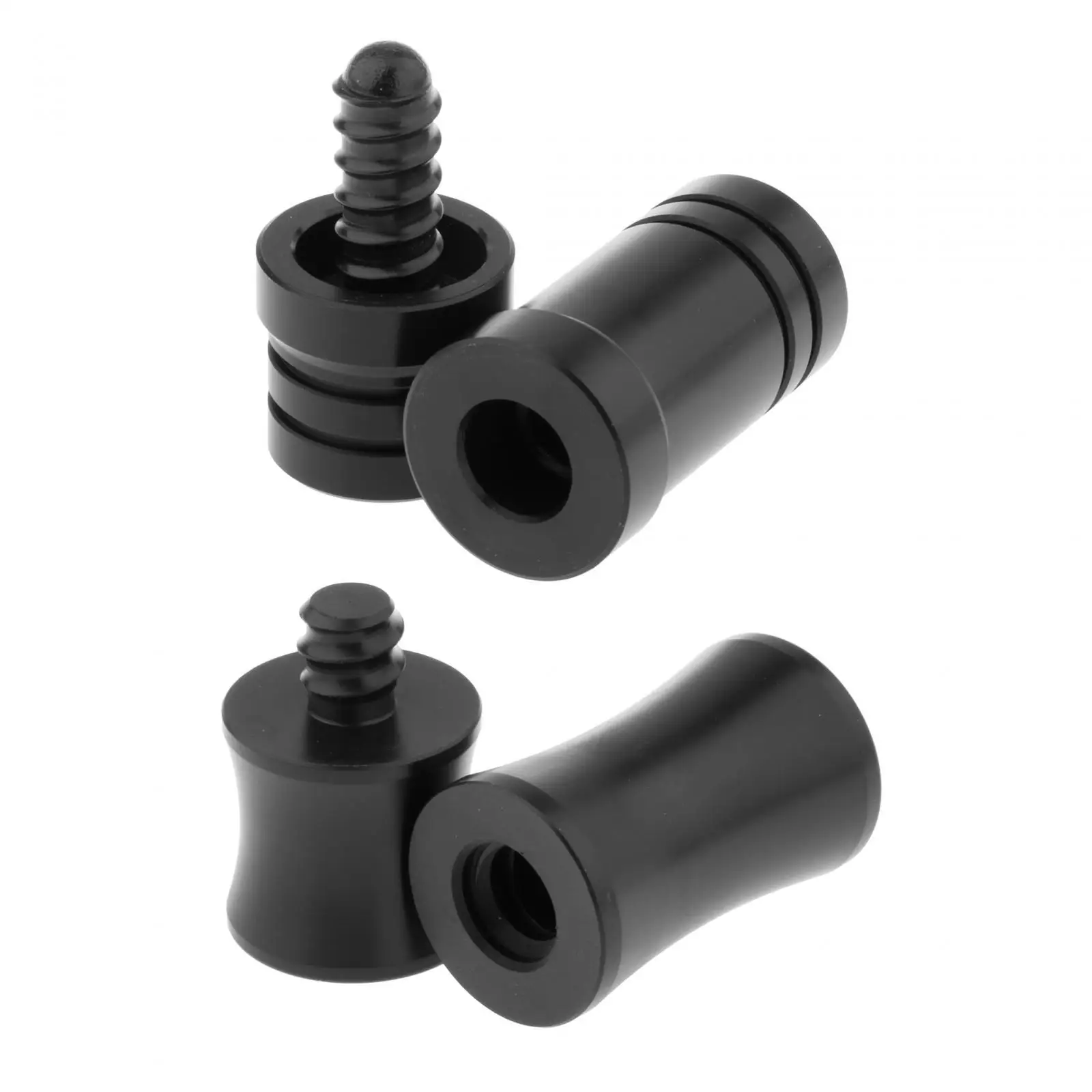 Joint Protector for Pool Cue Pool Cue Maintenance Black 1 Set Billiard Cue Joint Cap 8 Threads Durable Joint Pin Protector Cap