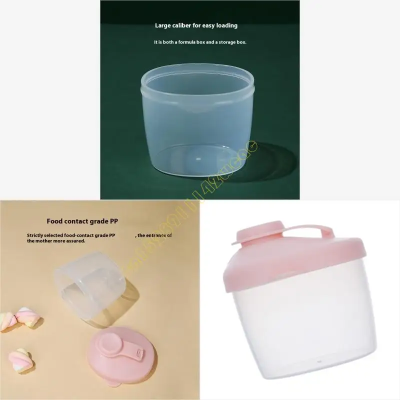 

Travel Milk Powder Storaeg Box Formula Container Case with Detachable Feature DXAD