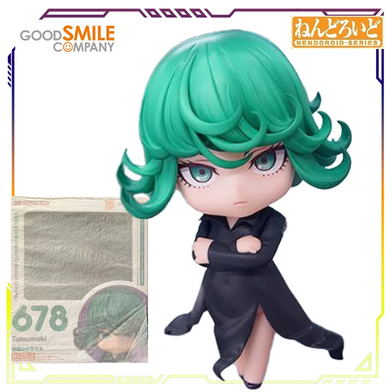 GSC الأصلي Nendoroid واحد لكمة سوبرمان سلسلة رقم 678 يرتجف التنين لفة أنيمي عمل نموذج لجسم اللعب الهدايا للأولاد