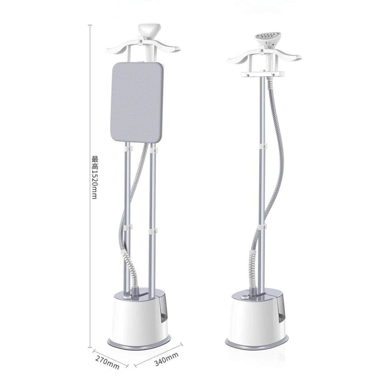 

2000W Garment Steamer 2.5L Large Capacity Home Dual-Use Iron Vertica & Horizontal Ironing Portable Clothes Steamer for Garments