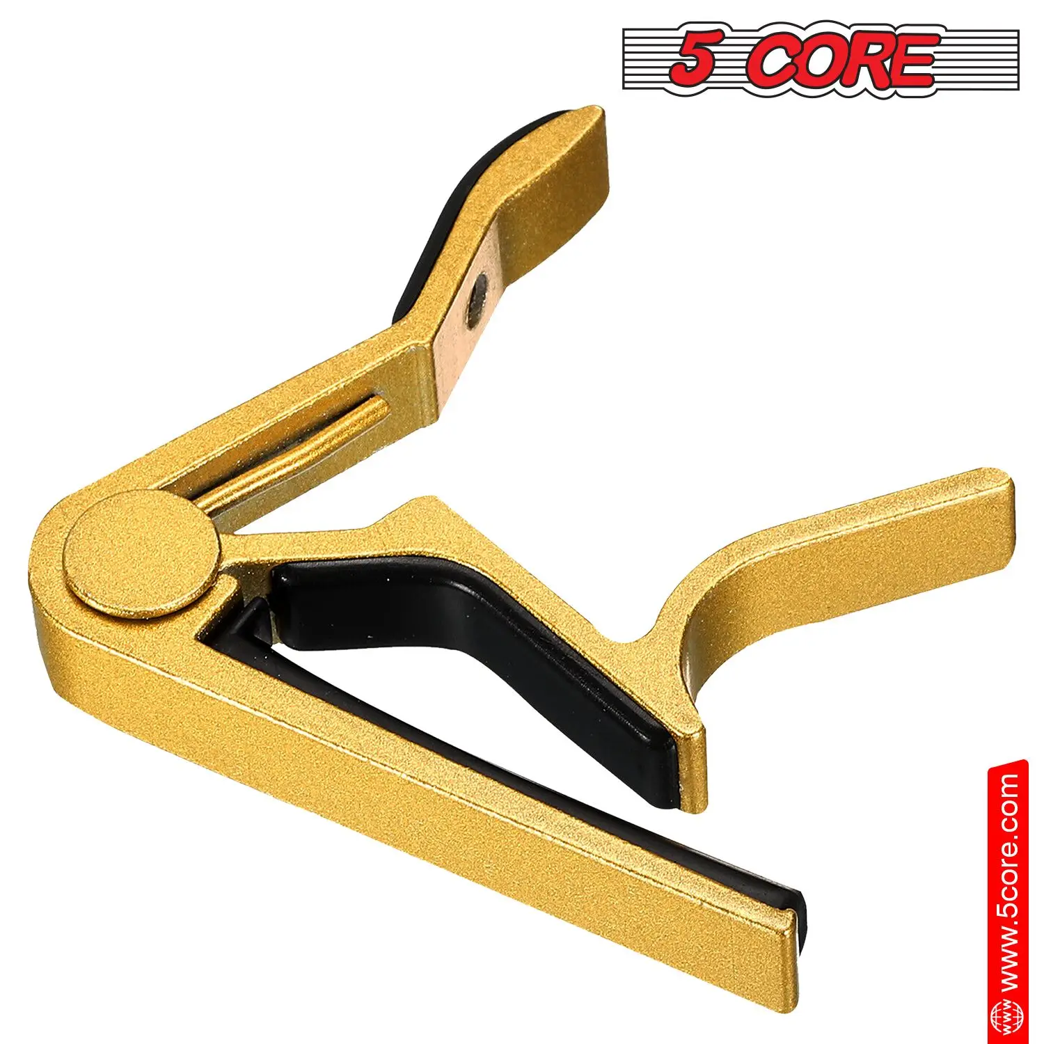 Capo Acoustic Electric Guitar 6 String Quick And Easy Adjustment Classic Clip - Banjo Mandolin Or Ukulele Capotraste Para