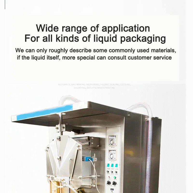 HP1000LI Automatic Liquid Packaging Machine Intelligent Quantitative Filling Equipment Suitable For Milk Drinks Honey 200- 500ML