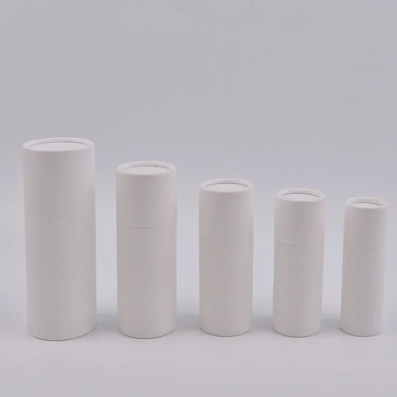 

50 Pcs , White Eco-Friendly Cardboard Tube for Gift Packaging, Paper Sleeve For Glass Bottle