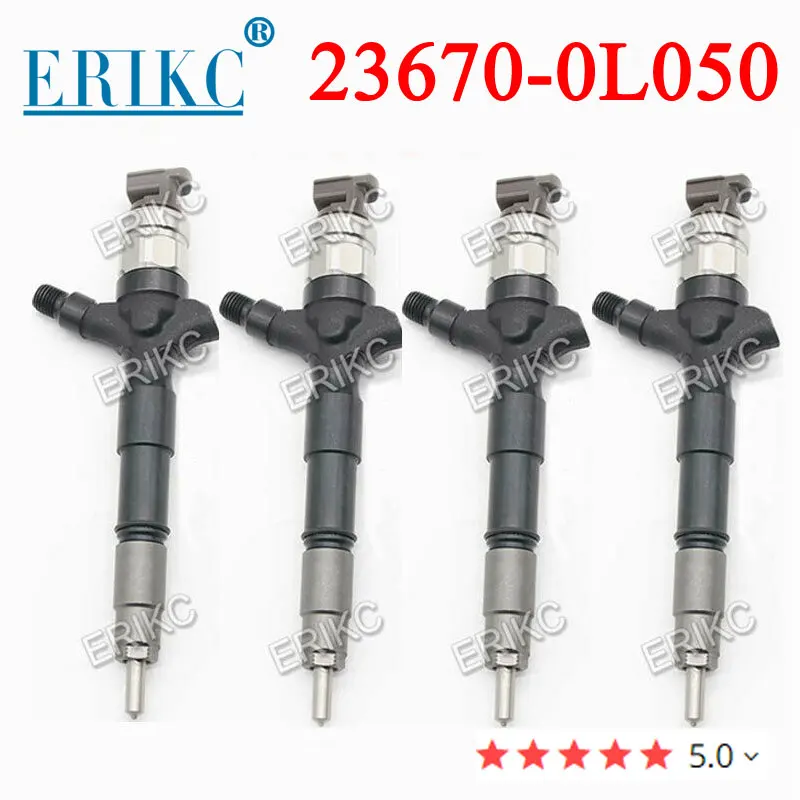 

4PCS NEW Fuel injector 23670-0L050 Diesel Auto Parts Sprayer Assy 23670 0L050 For Toyota Hilux 1KD 2KD 236700L050