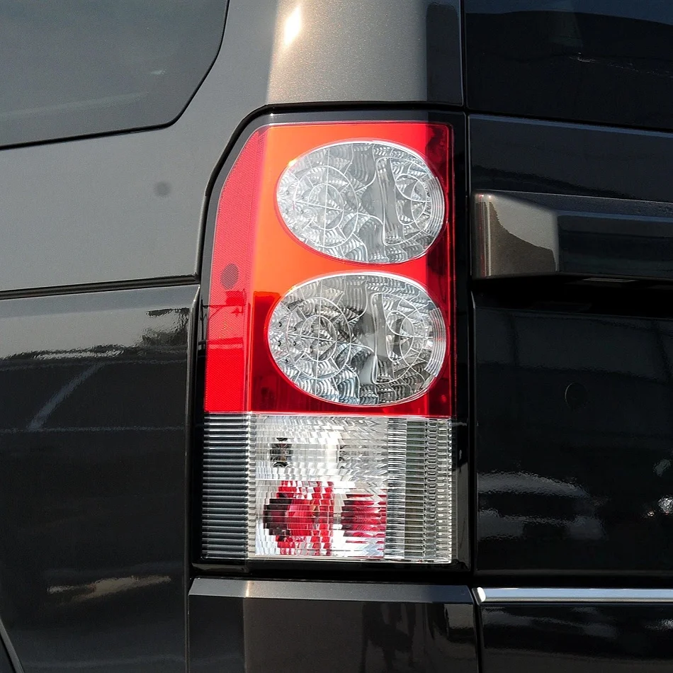 Para land rover discovery 4 2010 2011 2012 2013 luzes traseiras do carro capa da lâmpada traseira escudo sinal de freio lanterna traseira abajur plexiglass