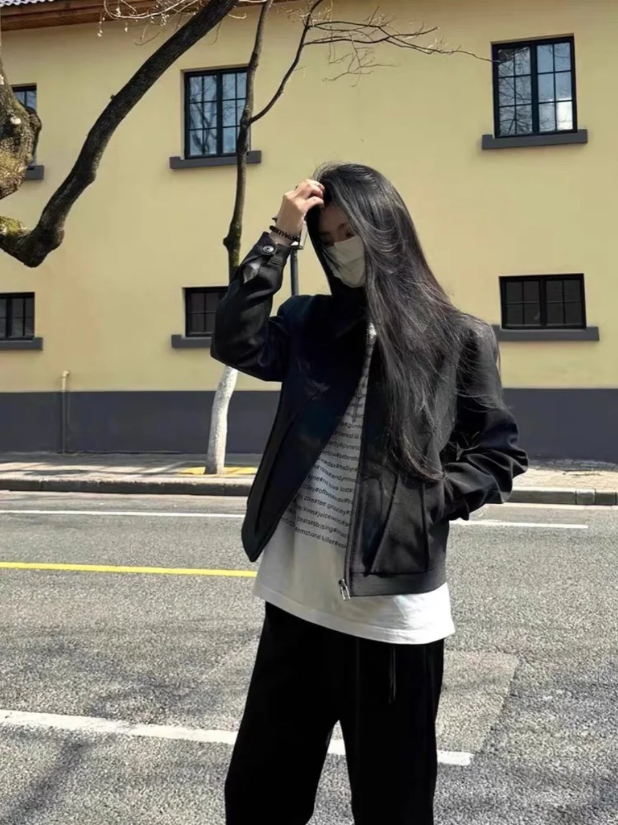 

Американский ретро-деконструированный или Мужской тюнер с мягкой подкладкой, осенне-зимний крутой элитный рабочий костюм CleanFit, простая одежда...