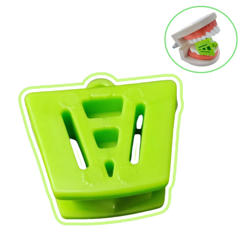 

3-Size Dental Occlusal Bite Blocks - Large/Medium/Small Rubber Mouth Opener Pads for Orthodontic Procedures