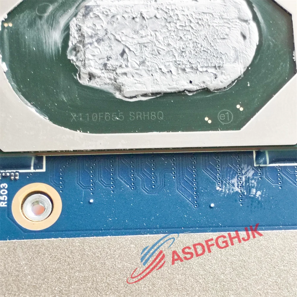 CN-08N12N 08N12N For DELL Precision 17 5750 Laptop Motherboard T2000 4G I7-10750H TEST OK