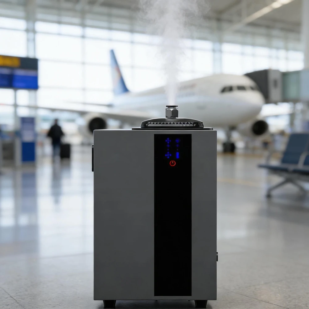 

4000m³ HVAC Professional Waterless Essential Oil Diffusers Smart Aroma Diffuser Electric Smell for Home Smell Distributor